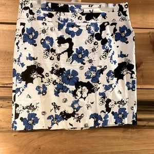 Donna Rico of NY size 12 zipper back cotton skirt